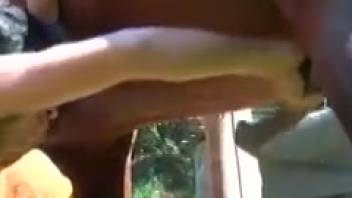 Dark stud passionately bangs a Latin boy's tight hole