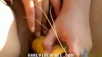 Inexperienced whores experiment with anal bestiality in rough outdoor porn