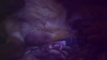 Cute teen vixen takes anal penetration in doggystyle position