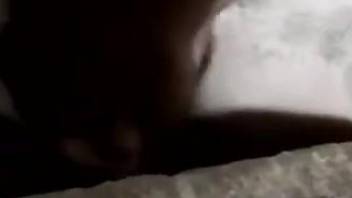 Dude fucking horny animals in a very hot porno video