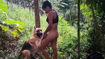 Sensual chick lands the best dog inches in her wet vagina